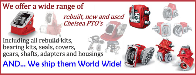 PTO Parts Delivered World Wide.